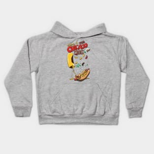 Anatomy of a Chicago Dog Kids Hoodie